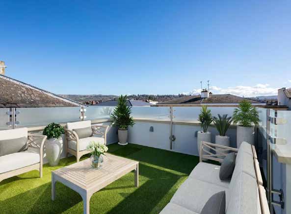 Priory Villa – terrace