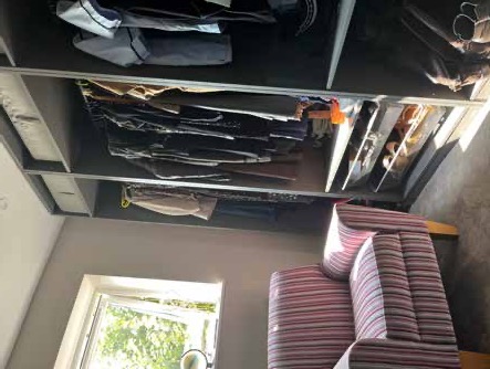 Bedroom with walk-in wardrobe