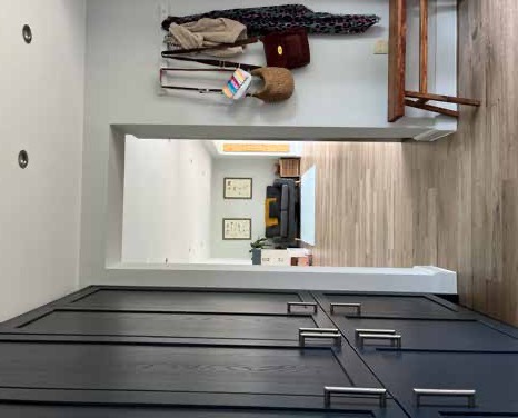 Hatherley extension – rear view