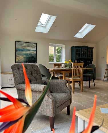 Rear and side extension – bi-fold doors