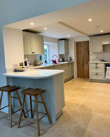 Rear and side extension – kitchen