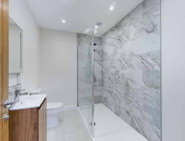 Detached bungalow – shower room